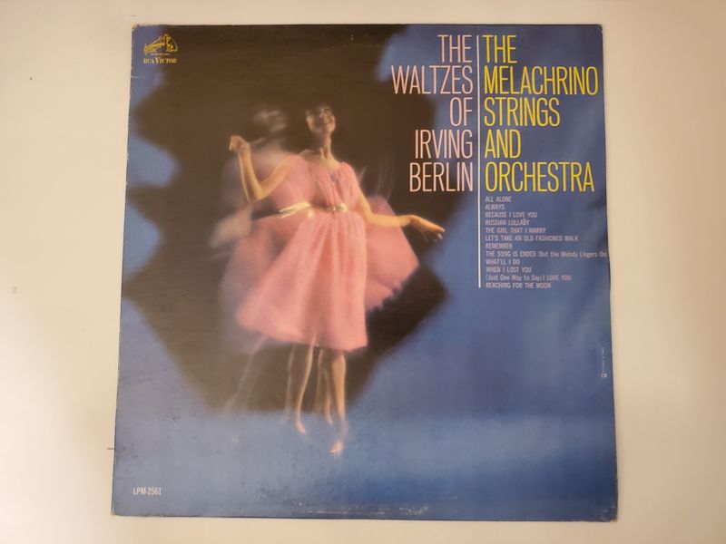 The Melachrino Strings and Orchestra The Waltzes of Irving Berlin vinyl record